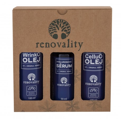Renovality CelluO Oil, Original Series, rinkinys kūno aliejus moterims, (kūno aliejus 100 ml +