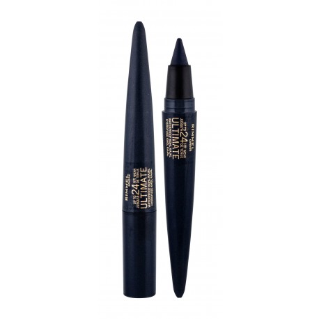 Rimmel London Ultimate, akių kontūrų pieštukas moterims, 1,6g, (004 Carbon Sapphire)