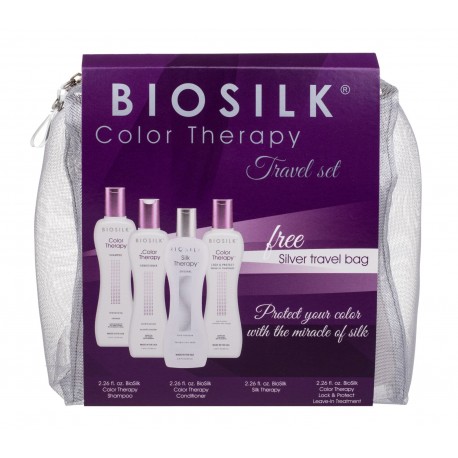 Farouk Systems Biosilk Color Therapy, rinkinys šampūnas moterims, (šampūnas 67 ml +