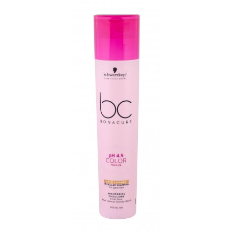 Schwarzkopf BC Bonacure pH 4.5 Color Freeze, Gold Shimmer, šampūnas moterims, 250ml