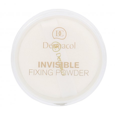 Dermacol Invisible, Fixing Powder, kompaktinė pudra moterims, 13g, (White)