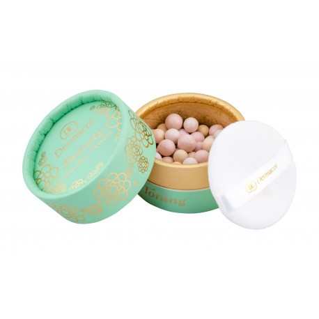 Dermacol Beauty Powder Pearls, kompaktinė pudra moterims, 25g, (Toning)