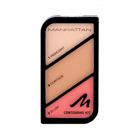 Manhattan Contouring Kit, kompaktinė pudra moterims, 18,5g, (002 Summer In Barbados)