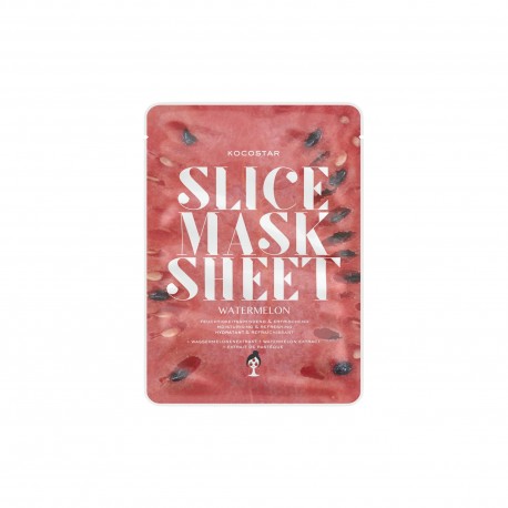 Kocostar Slice Mask, Watermelon, veido kaukė moterims, 20ml