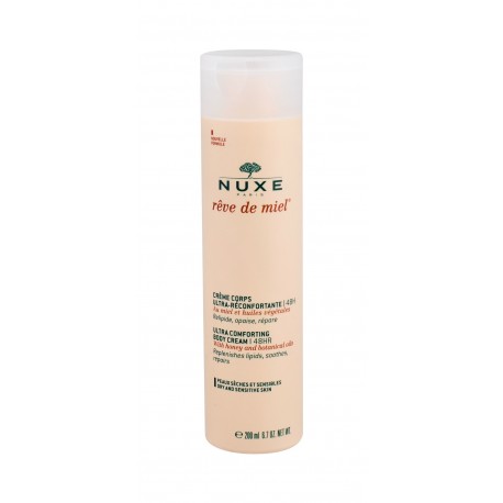 NUXE Reve de Miel, Ultra Comforting Body Cream, kūno kremas moterims, 200ml