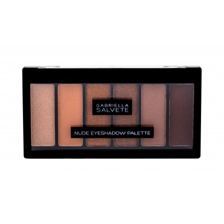 Gabriella Salvete Nude Eyeshadow Palette, akių šešėliai moterims, 12,5g