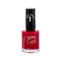 Rimmel London Super Gel, STEP1, nagų lakas moterims, 12ml, (045 Flamenco Beach)