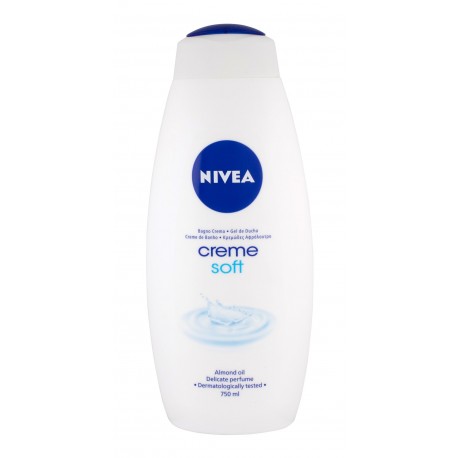 Nivea Creme Soft, dušo kremas moterims, 750ml