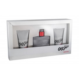 James Bond 007 Quantum, rinkinys tualetinis vanduo vyrams, (EDT 50 ml + dušo želė 2 x 50 ml)