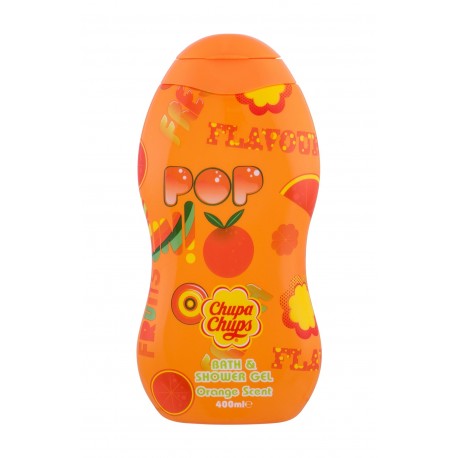 Chupa Chups Orange Scent, dušo želė vaikams, 400ml