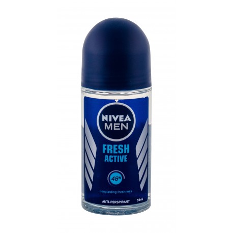 Nivea Men Fresh Active, 48H, antiperspirantas vyrams, 50ml