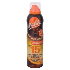Malibu Continuous Spray, Dry Oil, Sun kūno losjonas moterims, 175ml