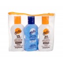 Malibu Lotion, rinkinys Sun kūno losjonas moterims ir vyrams, (Sunbathing Milk SPF20 100 ml +