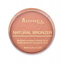 Rimmel London Natural Bronzer, bronzantas moterims, 14g, (025 Sun Glow)