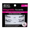 Ardell Magnetic Accents, Accents 001, dirbtinės blakstienos moterims, 1pc, (Black)