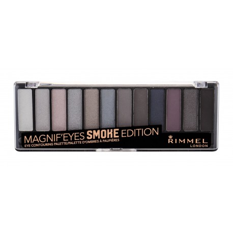 Rimmel London Magnif Eyes, Contouring Palette, akių šešėliai moterims, 14,16g, (003 Smoke