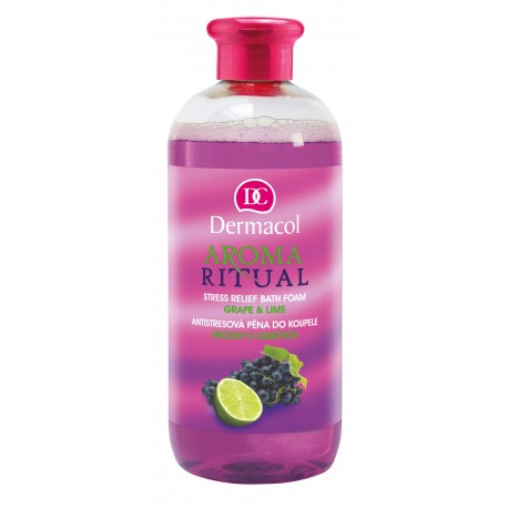 Dermacol Aroma Ritual, Grape & Lime, vonios putos moterims, 500ml