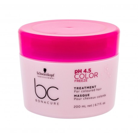 Schwarzkopf BC Bonacure, pH 4.5 Color Freeze, plaukų kaukė moterims, 200ml