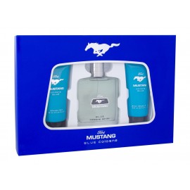 Ford Mustang Mustang Blue, rinkinys tualetinis vanduo vyrams, (EDT 100 ml + dušo želė 100 ml +