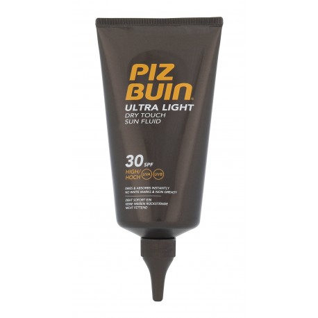 PIZ BUIN Ultra Light, Dry Touch Sun Fluid, Sun kūno losjonas moterims, 150ml