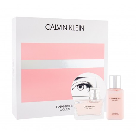 Calvin Klein Calvin Klein Women, rinkinys kvapusis vanduo moterims, (EDP 50 ml + kūno losjonas 100