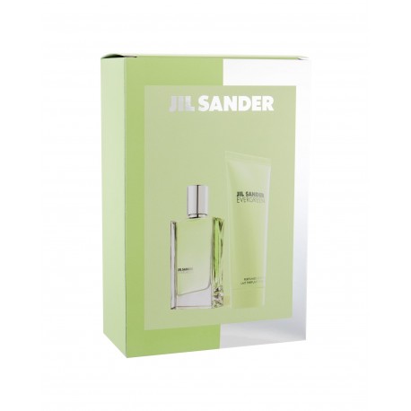 Jil Sander Evergreen, rinkinys tualetinis vanduo moterims, (EDT 30 ml + kūno losjonas 75 ml)