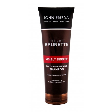 John Frieda Brilliant Brunette, Visibly Deeper, šampūnas moterims, 250ml