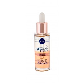 Nivea Hyaluron CELLular Filler, Bi-Phase Oil Elixir, veido serumas moterims, 30ml