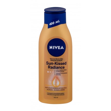 Nivea Sun-Kissed Radiance, savaiminio įdegio produktas moterims, 400ml