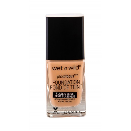 Wet n Wild Photo Focus, makiažo pagrindas moterims, 30ml, (Classic Beige)