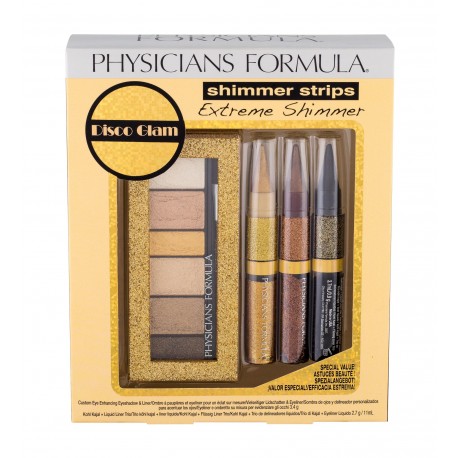 Physicians Formula Extreme Shimmer Kit, Shimmer Strips, rinkinys akių šešėliai moterims, (akių