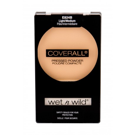 Wet n Wild CoverAll, kompaktinė pudra moterims, 7,5g, (Light/Medium)