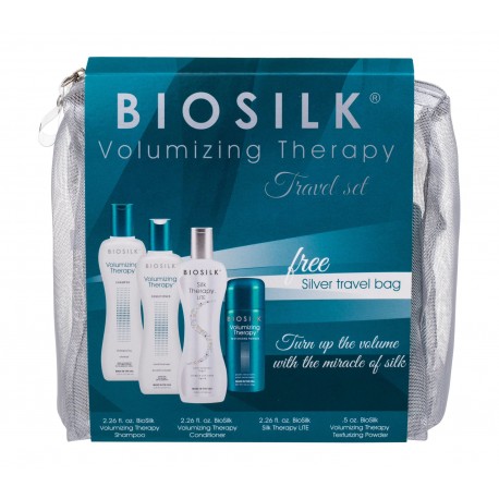 Farouk Systems Biosilk Volumizing Therapy, rinkinys šampūnas moterims, (šampūnas 67 ml +