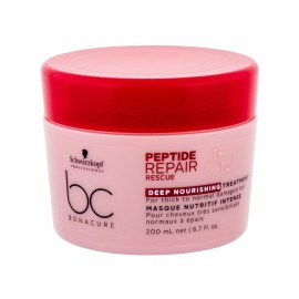 Schwarzkopf BC Bonacure Peptide Repair Rescue, plaukų kaukė moterims, 200ml