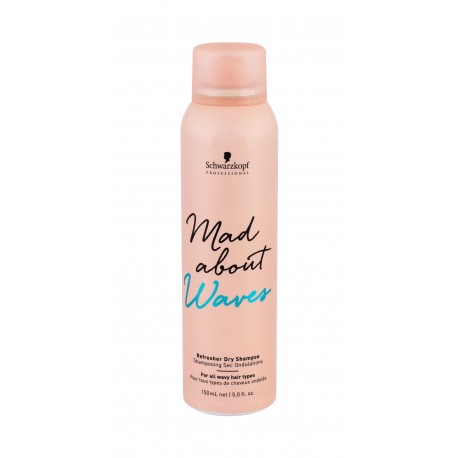 Schwarzkopf Mad About Waves, sausas šampūnas moterims, 150ml