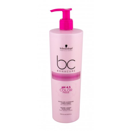 Schwarzkopf BC Bonacure, pH 4.5 Color Freeze Micellar, kondicionierius moterims, 500ml