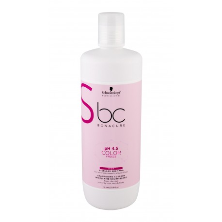 Schwarzkopf BC Bonacure, pH 4.5 Color Freeze Rich Micellar, šampūnas moterims, 1000ml