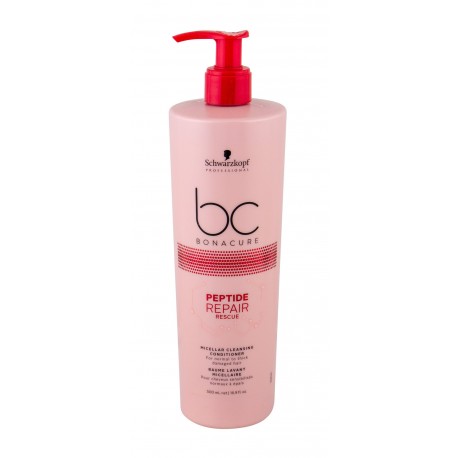 Schwarzkopf BC Bonacure, Peptide Repair Rescue Micellar, kondicionierius moterims, 500ml