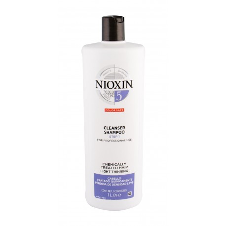 Nioxin System 5, Cleanser Color Safe, šampūnas moterims, 1000ml