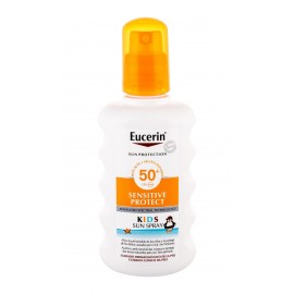 Eucerin Sun Kids Sensitive Protect, Sun Spray, Sun kūno losjonas vaikams, 200ml