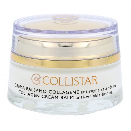 Collistar Pure Actives, Collagen Cream Balm, dieninis kremas moterims, 50ml