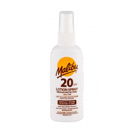 Malibu Lotion Spray, Sun kūno losjonas moterims ir vyrams, 100ml