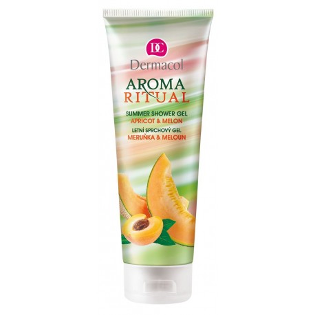 Dermacol Aroma Ritual, Apricot & Melon, dušo želė moterims, 250ml