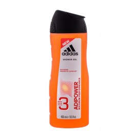 Adidas AdiPower, dušo želė vyrams, 400ml