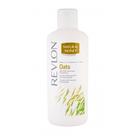 Revlon Natural Honey, Oats, dušo želė moterims, 650ml