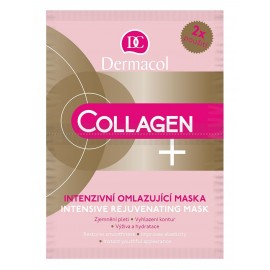 Dermacol Collagen+, veido kaukė moterims, 2x8g