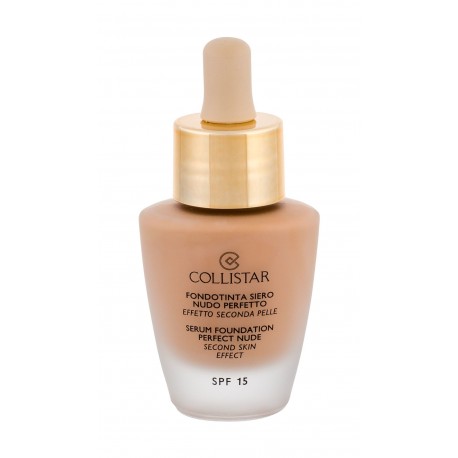 Collistar Serum Foundation Perfect Nude, makiažo pagrindas moterims, 30ml, (4 Sand)