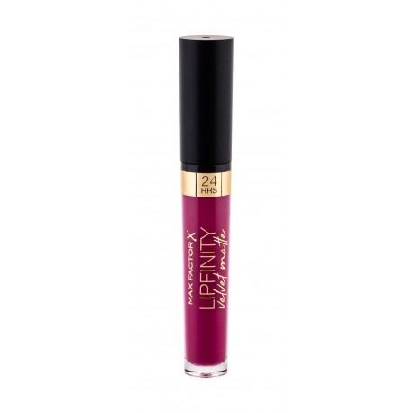 Max Factor Lipfinity, Velvet Matte 24HRS, lūpdažis moterims, 3,5ml, (005 Matte Merlot)