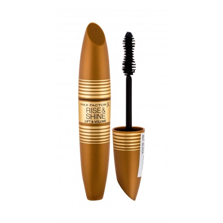 Max Factor Rise & Shine, blakstienų tušas moterims, 12ml, (001 Black)