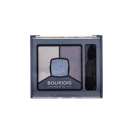 BOURJOIS Paris Smoky Stories, Quad Eyeshadow Palette, akių šešėliai moterims, 3,2g, (08 Ocean